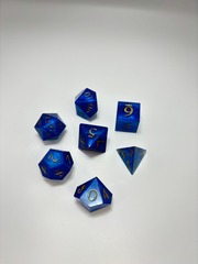 Blue Color set of 7 Dice